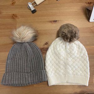 Two J.Crew Beanies